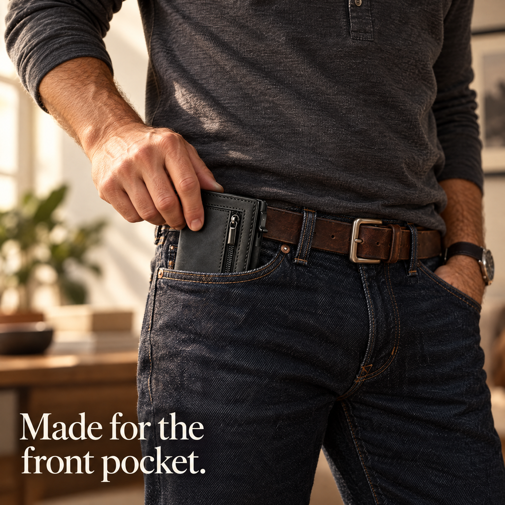 Made for the front pocket